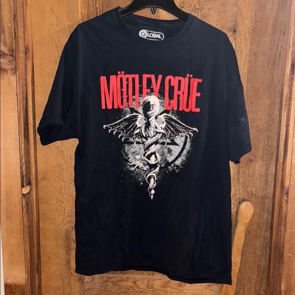 Motley Crue Black Graphic T-Shirt
